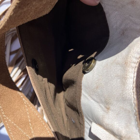 New STS Ranchwear Cremello Nellie Fringe Concealed Carry Shoulder Bag Western - Picture 7 of 12